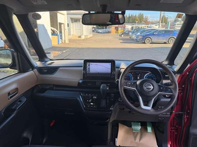 ルークス 660 ハイウェイスターGターボ プロパイロット エディション 4WD アラモニ ドラレコ プロパイ ETC 追従クルコン LED インテリキー レーンアシスト エアコン カーテンエアバッグ 4WD アルミ ETC ABS ドラレコ パワーステアリング メモリーナビ 寒冷地仕 パワーウィンドウ キーフリー(6枚目)