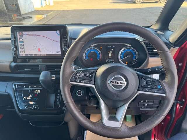 ルークス 660 ハイウェイスターGターボ プロパイロット エディション 4WD アラモニ ドラレコ プロパイ ETC 追従クルコン LED インテリキー レーンアシスト エアコン カーテンエアバッグ 4WD アルミ ETC ABS ドラレコ パワーステアリング メモリーナビ 寒冷地仕 パワーウィンドウ キーフリー(12枚目)