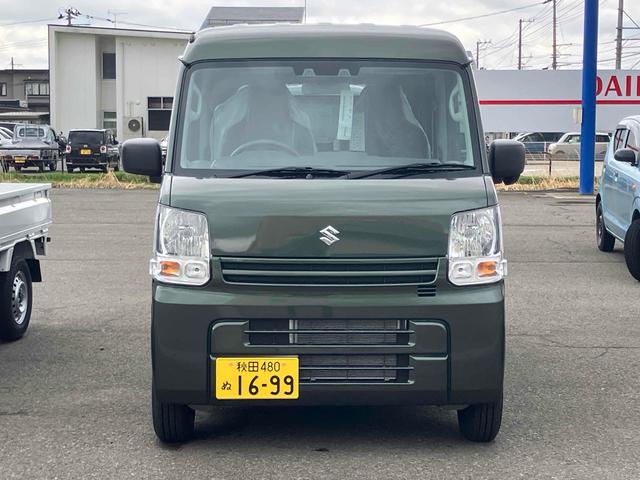 エブリイ ＰＣ　４ＷＤ　ＣＶＴ　衝突被害軽減システム　クリアランスソナー　レーンアシスト　両側スライドドア　アイドリングストップ　オートライト　ＥＳＣ　エアコン　パワーステアリング　パワーウィンドウ（3枚目）