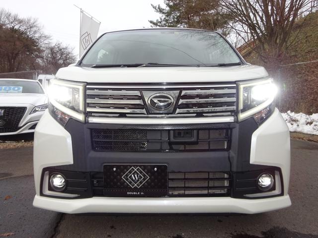 ムーヴ カスタム X ハイパーSAII 4WD 純正14AW LEDヘッドライト LEDフォグランプ 純正スマートキー スペアキー プッシュスタート オートエアコン アイドリングストップ ケンウッドナビ TV Bカメラ Bluetooth(2枚目)