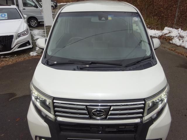 ムーヴ カスタム X ハイパーSAII 4WD 純正14AW LEDヘッドライト LEDフォグランプ 純正スマートキー スペアキー プッシュスタート オートエアコン アイドリングストップ ケンウッドナビ TV Bカメラ Bluetooth(3枚目)