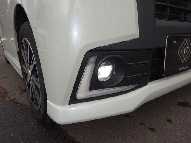 ムーヴ カスタム X ハイパーSAII 4WD 純正14AW LEDヘッドライト LEDフォグランプ 純正スマートキー スペアキー プッシュスタート オートエアコン アイドリングストップ ケンウッドナビ TV Bカメラ Bluetooth(6枚目)