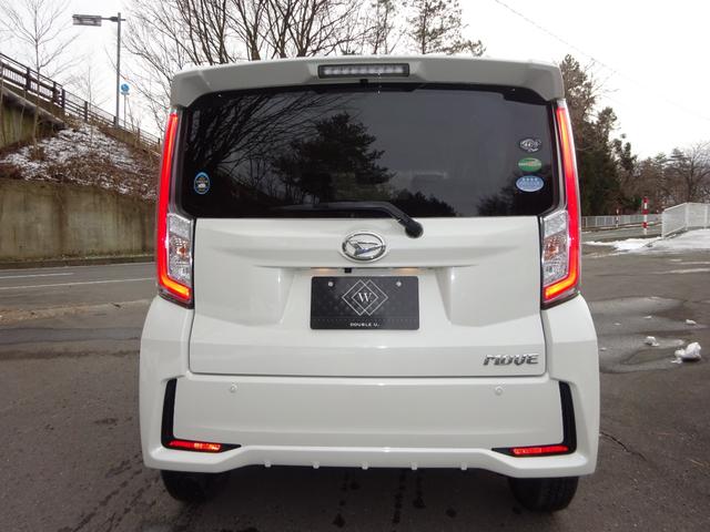 ムーヴ カスタム X ハイパーSAII 4WD 純正14AW LEDヘッドライト LEDフォグランプ 純正スマートキー スペアキー プッシュスタート オートエアコン アイドリングストップ ケンウッドナビ TV Bカメラ Bluetooth(18枚目)