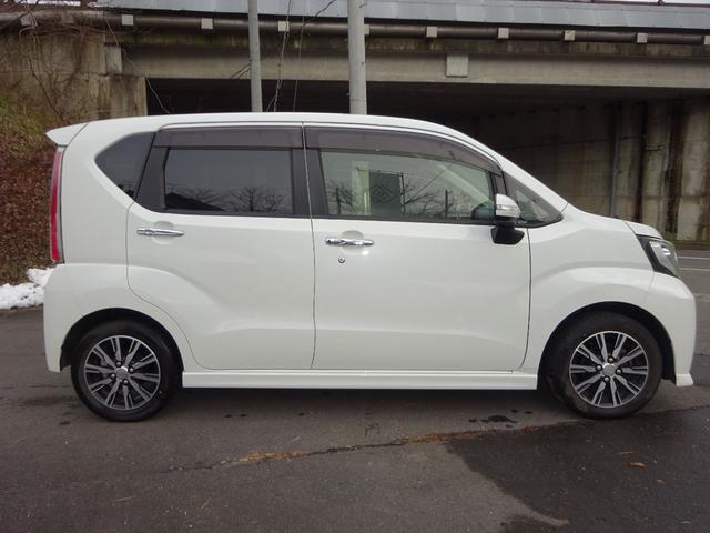 ムーヴ カスタム X ハイパーSAII 4WD 純正14AW LEDヘッドライト LEDフォグランプ 純正スマートキー スペアキー プッシュスタート オートエアコン アイドリングストップ ケンウッドナビ TV Bカメラ Bluetooth(20枚目)