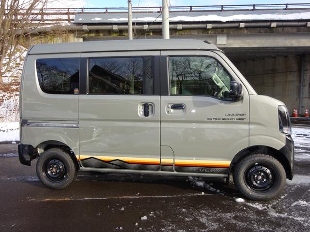 エブリイ Ｊリミテッド　ターボ　４ＷＤ　バックアイカメラ付７インチディスプレイオーディオ　スマホ連携　Ｂｌｕｅｔｏｏｔｈ　プッシュスタート　スマートキー　専用ＬＥＤヘッドライト　両側パワースライドドア　オートエアコン　ＣＶＴ（19枚目）