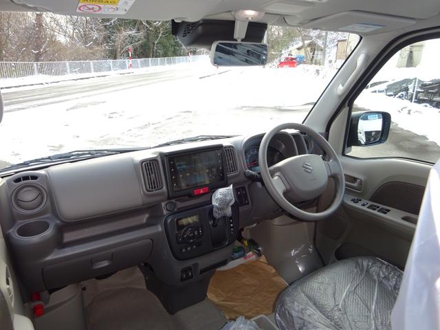 エブリイ Ｊリミテッド　ターボ　４ＷＤ　バックアイカメラ付７インチディスプレイオーディオ　スマホ連携　Ｂｌｕｅｔｏｏｔｈ　プッシュスタート　スマートキー　専用ＬＥＤヘッドライト　両側パワースライドドア　オートエアコン　ＣＶＴ（23枚目）