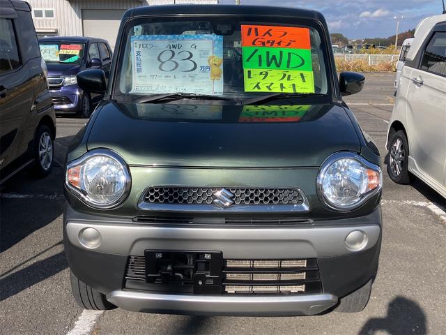 ハスラー Ｇ　４ＷＤ　ドライブレコーダー　ＥＴＣ　ナビ　ＴＶ　衝突被害軽減システム　スマートキー　アイドリングストップ　電動格納ミラー　シートヒーター　ベンチシート　ＣＶＴ　盗難防止システム　ＡＢＳ　ＥＳＣ　ＣＤ（14枚目）