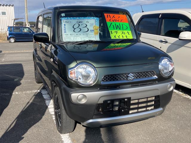 ハスラー Ｇ　４ＷＤ　ドライブレコーダー　ＥＴＣ　ナビ　ＴＶ　衝突被害軽減システム　スマートキー　アイドリングストップ　電動格納ミラー　シートヒーター　ベンチシート　ＣＶＴ　盗難防止システム　ＡＢＳ　ＥＳＣ　ＣＤ（15枚目）