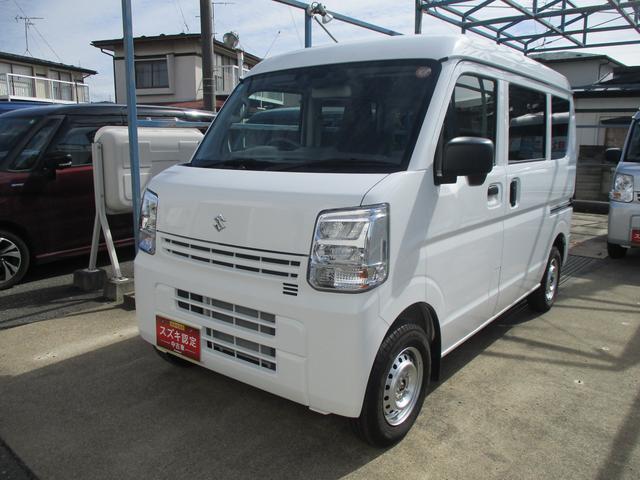 エブリイ ＰＡリミテッド　６型　４ＷＤ　５ＭＴ　衝突被害軽減ブレーキ　スライドドア　４ＷＤ　衝突被害軽減システム　アイドリングストップ　横滑り防止機能　衝突安全ボディ　盗難防止システム　ＦＭ／ＡＭラジオ（50枚目）