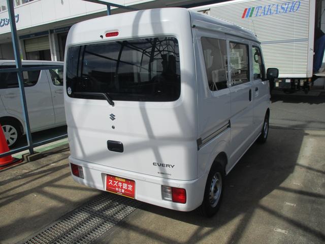 エブリイ ＰＡリミテッド　６型　４ＷＤ　５ＭＴ　衝突被害軽減ブレーキ　スライドドア　４ＷＤ　衝突被害軽減システム　アイドリングストップ　横滑り防止機能　衝突安全ボディ　盗難防止システム　ＦＭ／ＡＭラジオ（54枚目）