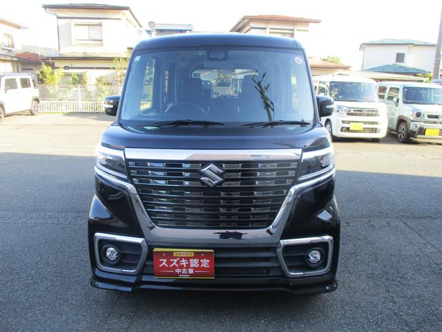 スペーシアカスタム カスタム　ＨＹＢＲＩＤ　ＸＳ　４ＷＤ　衝突被害軽減ブレーキ　ナビ　バックカメラ　スライドドア　プッシュスタート　シートヒーター　オートエアコン　衝突被害軽減システム　アイドリングストップ　横滑り防止機能　衝突安全ボディ　盗難防止システム（65枚目）