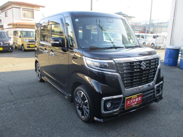 スペーシアカスタム カスタム　ＨＹＢＲＩＤ　ＸＳ　４ＷＤ　衝突被害軽減ブレーキ　ナビ　バックカメラ　スライドドア　プッシュスタート　シートヒーター　オートエアコン　衝突被害軽減システム　アイドリングストップ　横滑り防止機能　衝突安全ボディ　盗難防止システム（66枚目）