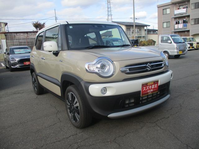 クロスビー ＨＹＢＲＩＤ　ＭＺ　４型　４ＷＤ　衝突被害軽減ブレーキ　オートライト　プッシュスタート　シートヒーター　オートエアコン　４ＷＤ　衝突被害軽減システム　アイドリングストップ　横滑り防止機能　衝突安全ボディ　盗難防止システム（63枚目）