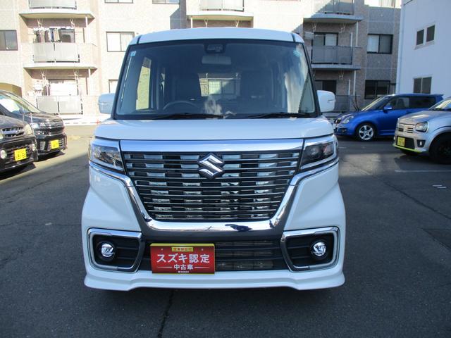 スペーシアカスタム カスタム　ＨＹＢＲＩＤ　ＸＳ　４ＷＤ　衝突被害軽減ブレーキ　ナビ　スライドドア　プッシュスタート　シートヒーター　オートエアコン　４ＷＤ　衝突被害軽減システム　アイドリングストップ　横滑り防止機能　衝突安全ボディ　盗難防止システム（63枚目）