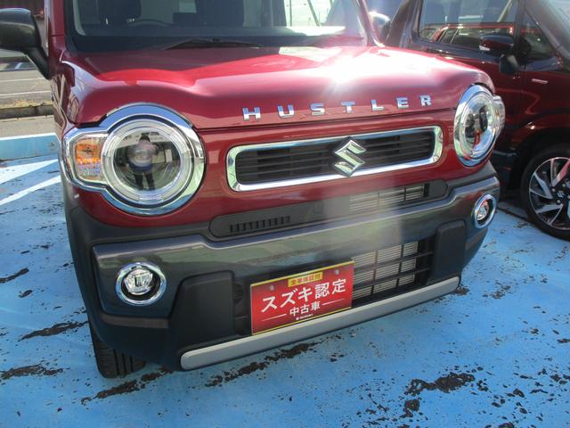 ハスラー ＨＹＢＲＩＤ　Ｘ　３型　４ＷＤ　ＣＶＴ　衝突被害軽減ブレーキ　オートライト　プッシュスタート　シートヒーター　オートエアコン　スズキセーフティーサポート　４ＷＤ　衝突被害軽減システム　アイドリングストップ　横滑り防止機能　衝突安全ボディ　盗難防止システム（47枚目）
