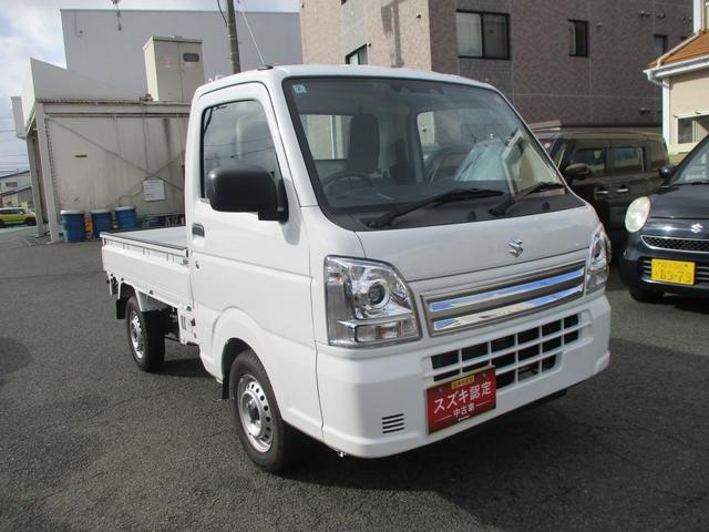 キャリイトラック KCエアコン・パワステ農繁 7型 パートタイム4WD 5MT 衝突被害軽減システム 4WD アイドリングストップ 横滑り防止機能 FM/AMラジオ デフロック リヤゲートチェーン 荷台作業灯(3枚目)