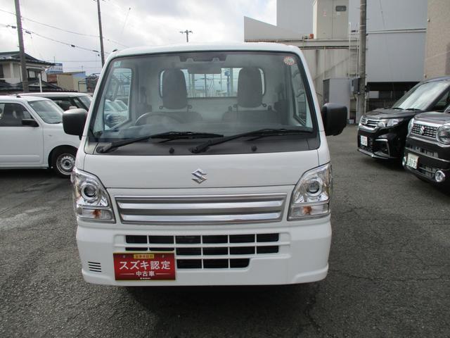 キャリイトラック KCエアコン・パワステ農繁 7型 パートタイム4WD 5MT 衝突被害軽減システム 4WD アイドリングストップ 横滑り防止機能 FM/AMラジオ デフロック リヤゲートチェーン 荷台作業灯(50枚目)