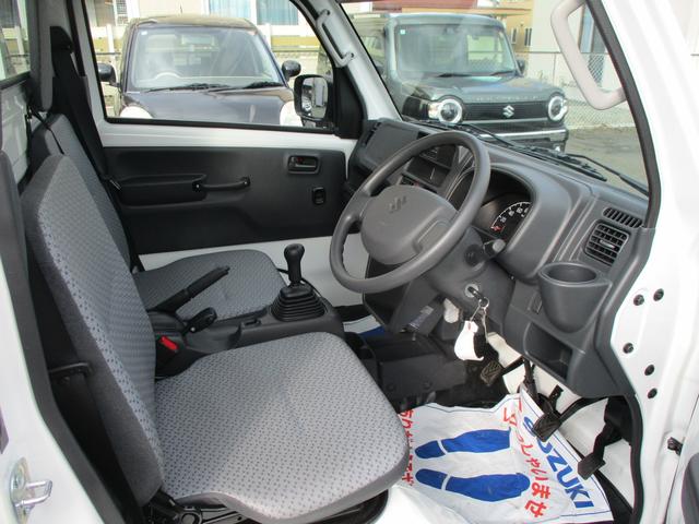 キャリイトラック KCエアコン・パワステ農繁 7型 パートタイム4WD 5MT 衝突被害軽減システム 4WD アイドリングストップ 横滑り防止機能 FM/AMラジオ デフロック リヤゲートチェーン 荷台作業灯(57枚目)