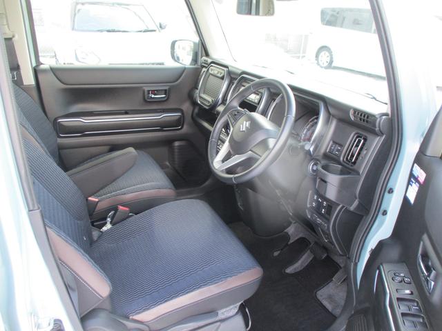 ハスラー Ｊスタイル　フルタイム４ＷＤ　ＣＶＴ　衝突被害軽減ブレーキ　ＣＤプレイヤー　オートライト　プッシュスタート　シートヒーター　オートエアコン　ＥＴＣ　４ＷＤ　衝突被害軽減システム　アイドリングストップ　横滑り防止機能　衝突安全ボディ　盗難防止システム（9枚目）
