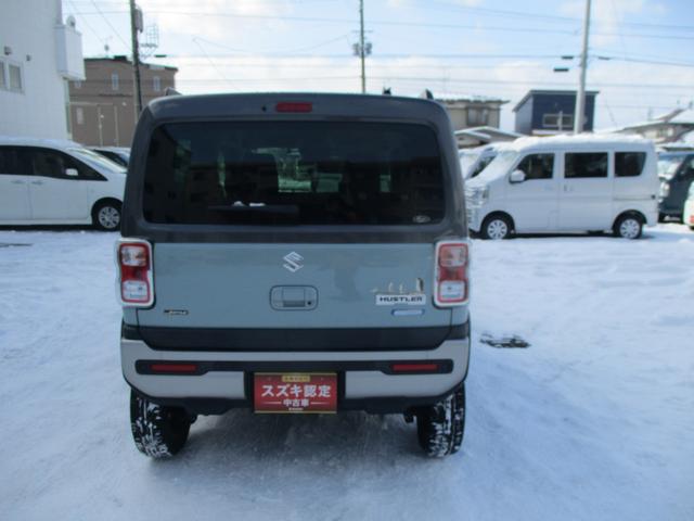 ハスラー Ｊスタイル　フルタイム４ＷＤ　ＣＶＴ　衝突被害軽減ブレーキ　ＣＤプレイヤー　オートライト　プッシュスタート　シートヒーター　オートエアコン　ＥＴＣ　４ＷＤ　衝突被害軽減システム　アイドリングストップ　横滑り防止機能　衝突安全ボディ　盗難防止システム（63枚目）