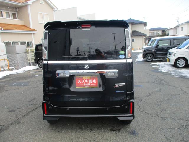 スペーシアカスタム カスタム HYBRID GS 2型 4WD CVT スライドドア プッシュスタート シートヒーター オートエアコン 衝突被害軽減システム アイドリングストップ 横滑り防止機能 衝突安全ボディ 盗難防止システム CDプレイヤー ETC(64枚目)