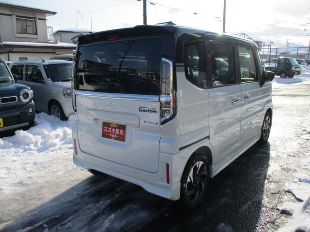 スペーシアカスタム カスタム　ＨＹＢＲＩＤ　ＸＳ　４ＷＤ　衝突被害軽減ブレーキ　オートライト　スライドドア　プッシュスタート　シートヒーター　オートエアコン　スズキセーフティーサポート　衝突被害軽減システム　アイドリングストップ　横滑り防止機能　衝突安全ボディ　盗難防止システム（64枚目）