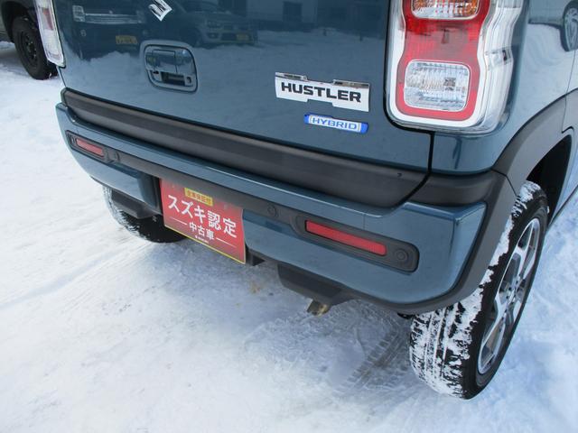 ハスラー ＨＹＢＲＩＤ　Ｘターボ　４ＷＤ　衝突被害軽減ブレーキ　全方位モニター　ナビ　プッシュスタート　シートヒーター　オートエアコン　スズキセーフティーサポート　衝突被害軽減システム　アイドリングストップ　横滑り防止機能　衝突安全ボディ　盗難防止システム（19枚目）