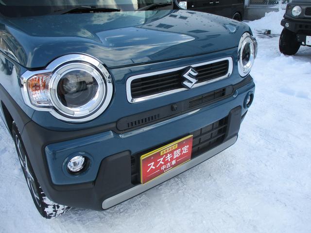 ハスラー ＨＹＢＲＩＤ　Ｘターボ　４ＷＤ　衝突被害軽減ブレーキ　全方位モニター　ナビ　プッシュスタート　シートヒーター　オートエアコン　スズキセーフティーサポート　衝突被害軽減システム　アイドリングストップ　横滑り防止機能　衝突安全ボディ　盗難防止システム（53枚目）