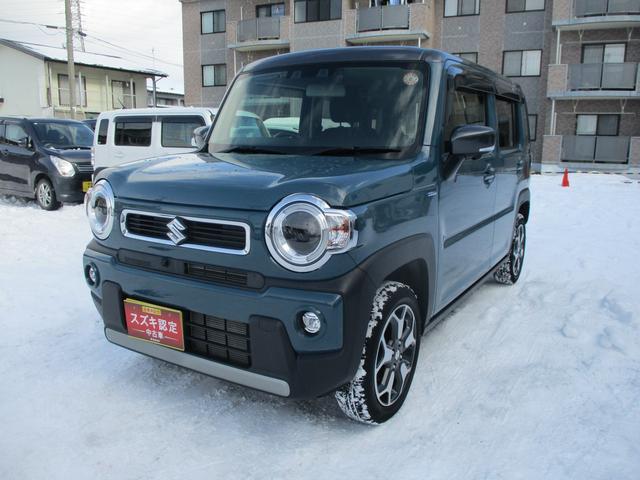 ハスラー ＨＹＢＲＩＤ　Ｘターボ　４ＷＤ　衝突被害軽減ブレーキ　全方位モニター　ナビ　プッシュスタート　シートヒーター　オートエアコン　スズキセーフティーサポート　衝突被害軽減システム　アイドリングストップ　横滑り防止機能　衝突安全ボディ　盗難防止システム（61枚目）