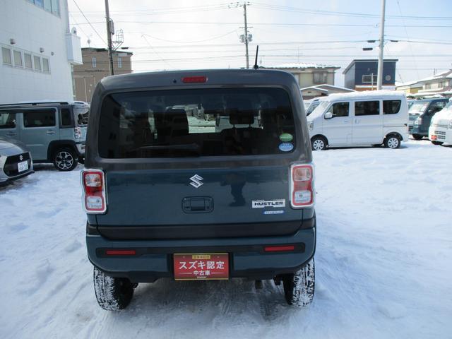 ハスラー ＨＹＢＲＩＤ　Ｘターボ　４ＷＤ　衝突被害軽減ブレーキ　全方位モニター　ナビ　プッシュスタート　シートヒーター　オートエアコン　スズキセーフティーサポート　衝突被害軽減システム　アイドリングストップ　横滑り防止機能　衝突安全ボディ　盗難防止システム（66枚目）
