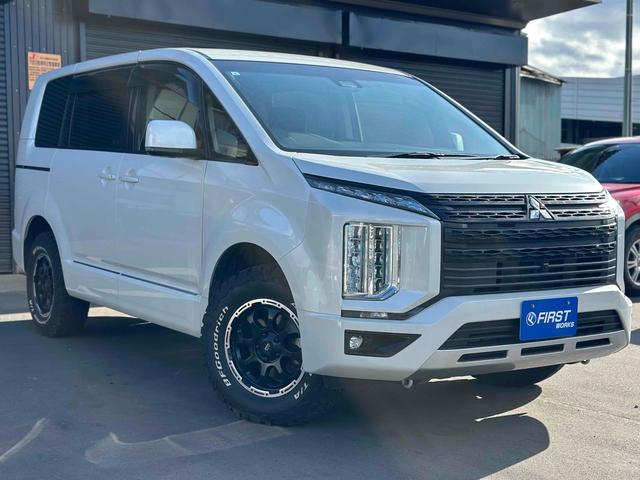デリカＤ：５ Ｇ　パワーパッケージ　４ＷＤ　月割り自税込み　マッドクロスアルミ　ＢＦグッドリッチ　ブラックグリル　ドライブレコーダー　全周囲カメラ　ナビ　ＴＶ　オートクルーズコントロール　レーンアシスト　両側電動スライドドア（21枚目）