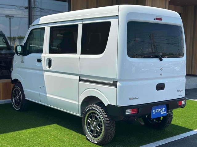 エブリイ ＰＡ　エヌズリミテッド　Ｊ－ＳＴＹＬＥ　３０ｍｍリフトアップ　Ｎ’Ｓフロントバンパー　Ｎ’Ｓスキッドプレート　Ｎ’Ｓリアバンパー　ＷＯＲＫ　１５インチアルミホイール　オープンカントリーＲ／Ｔ　車検対応（24枚目）