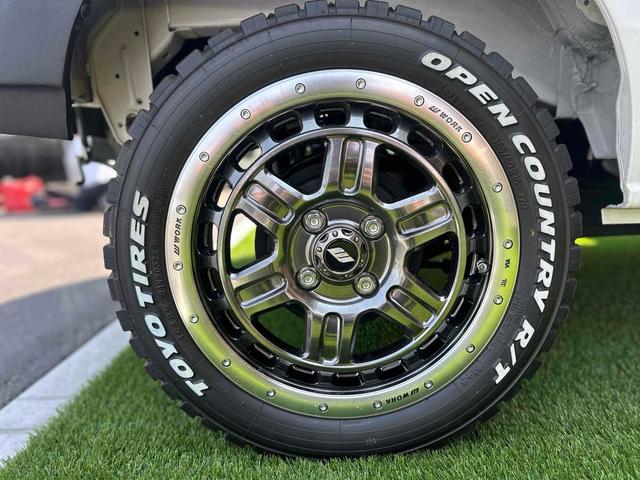 エブリイ ＰＡ　エヌズリミテッド　Ｊ－ＳＴＹＬＥ　３０ｍｍリフトアップ　Ｎ’Ｓフロントバンパー　Ｎ’Ｓスキッドプレート　Ｎ’Ｓリアバンパー　ＷＯＲＫ　１５インチアルミホイール　オープンカントリーＲ／Ｔ　車検対応（28枚目）