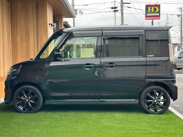 スペーシアカスタム ＸＳリミテッド　４ＷＤ　両側電動スライドドア　ＴＶ　衝突被害軽減システム　ＨＩＤ　スマートキー　アイドリングストップ　シートヒーター　ベンチシート　ＣＶＴ　盗難防止システム　ＡＢＳ　ＥＳＣ　ＣＤ　ＤＶＤ再生　ＵＳＢ（28枚目）