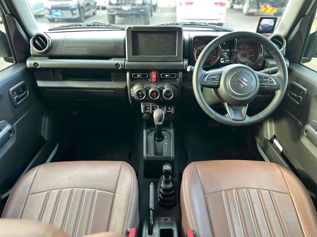 ジムニー ＸＣ　４ＷＤ　ＪＡＯＳ４０ｍｍアップ　新品オープンカントリー　ショウワガレージ前後バンパー　ナンバー移設キット　バックカメラ　クリアランスソナー　オートクルコン　レーンアシスト　　ヘッドライトウォッシャー（9枚目）