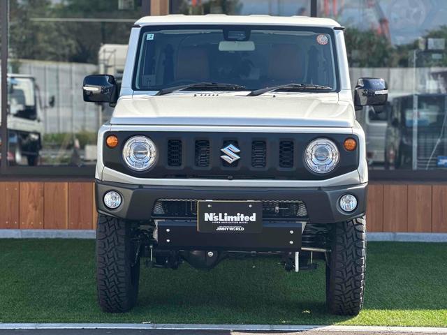 ジムニー ＸＣ　４ＷＤ　ＪＡＯＳ４０ｍｍアップ　新品オープンカントリー　ショウワガレージ前後バンパー　ナンバー移設キット　バックカメラ　クリアランスソナー　オートクルコン　レーンアシスト　　ヘッドライトウォッシャー（19枚目）