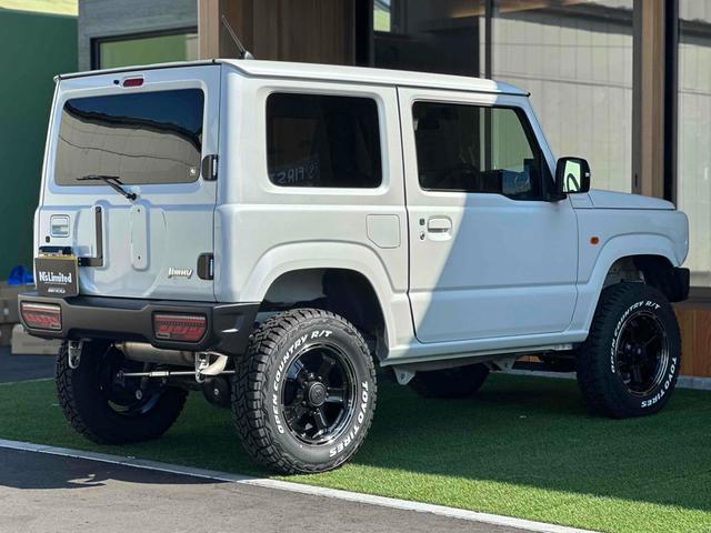 ジムニー ＸＣ　４ＷＤ　ＪＡＯＳ４０ｍｍアップ　新品オープンカントリー　ショウワガレージ前後バンパー　ナンバー移設キット　バックカメラ　クリアランスソナー　オートクルコン　レーンアシスト　　ヘッドライトウォッシャー（22枚目）