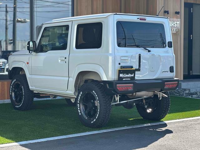 ジムニー ＸＣ　４ＷＤ　ＪＡＯＳ４０ｍｍアップ　新品オープンカントリー　ショウワガレージ前後バンパー　ナンバー移設キット　バックカメラ　クリアランスソナー　オートクルコン　レーンアシスト　　ヘッドライトウォッシャー（24枚目）