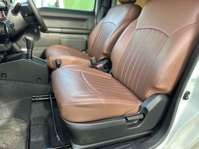 ジムニー ＸＣ　４ＷＤ　ＪＡＯＳ４０ｍｍアップ　新品オープンカントリー　ショウワガレージ前後バンパー　ナンバー移設キット　バックカメラ　クリアランスソナー　オートクルコン　レーンアシスト　　ヘッドライトウォッシャー（32枚目）
