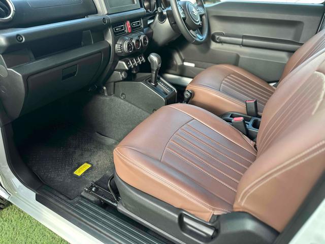 ジムニー ＸＣ　４ＷＤ　ＪＡＯＳ４０ｍｍアップ　新品オープンカントリー　ショウワガレージ前後バンパー　ナンバー移設キット　バックカメラ　クリアランスソナー　オートクルコン　レーンアシスト　　ヘッドライトウォッシャー（36枚目）