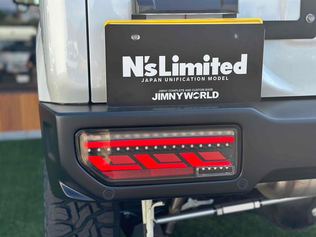 ジムニー ＸＣ　４ＷＤ　ＪＡＯＳ４０ｍｍアップ　新品オープンカントリー　ショウワガレージ前後バンパー　ナンバー移設キット　バックカメラ　クリアランスソナー　オートクルコン　レーンアシスト　　ヘッドライトウォッシャー（52枚目）