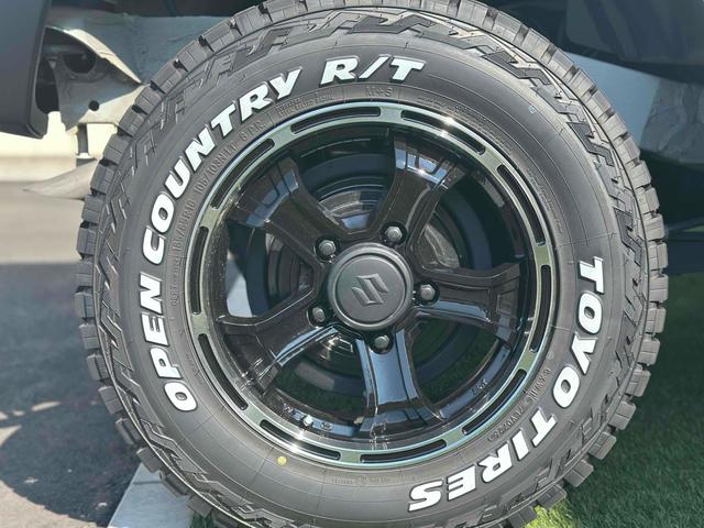 ジムニー ＸＣ　４ＷＤ　ＪＡＯＳ４０ｍｍアップ　新品オープンカントリー　ショウワガレージ前後バンパー　ナンバー移設キット　バックカメラ　クリアランスソナー　オートクルコン　レーンアシスト　　ヘッドライトウォッシャー（58枚目）