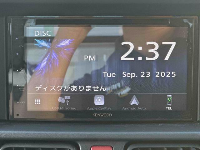 キャリイトラック ＫＣエアコン・パワステ　４ＷＤ　ミラー型ドラレコ　ディスプレイオーディオ　エアコン　パワーステアリング　ＭＴ　衝突被害軽減システム　レーンアシスト　ドライブレコーダー　オートライト　ＥＳＣ（4枚目）