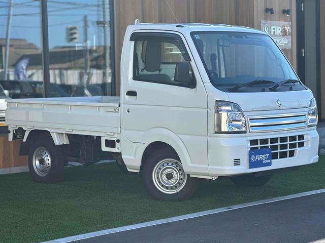 キャリイトラック ＫＣエアコン・パワステ　４ＷＤ　ミラー型ドラレコ　ディスプレイオーディオ　エアコン　パワーステアリング　ＭＴ　衝突被害軽減システム　レーンアシスト　ドライブレコーダー　オートライト　ＥＳＣ（13枚目）