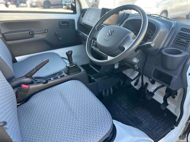 キャリイトラック ＫＣエアコン・パワステ　４ＷＤ　ミラー型ドラレコ　ディスプレイオーディオ　エアコン　パワーステアリング　ＭＴ　衝突被害軽減システム　レーンアシスト　ドライブレコーダー　オートライト　ＥＳＣ（34枚目）