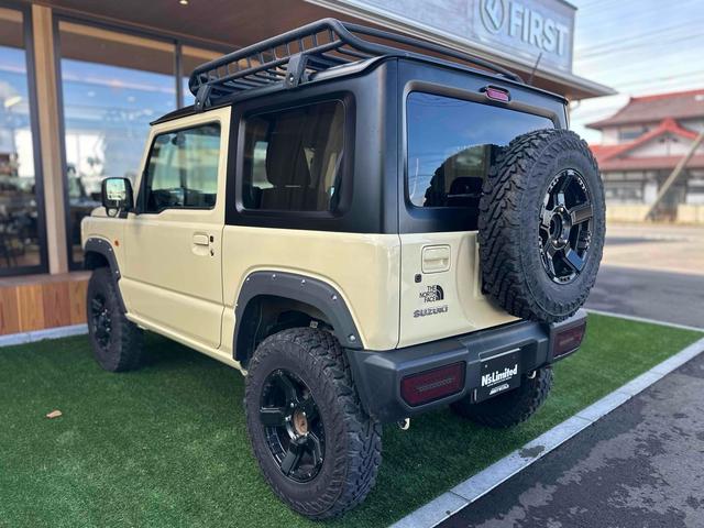 ジムニー XL 4WD TOCバンパー 2インチリフトアップ サンダーテール ショウワガレージキャリア BRAT製アルミホイール YOKOHAMA GEOLANDER ナビ TV スマートキー 電動格納ミラー(23枚目)