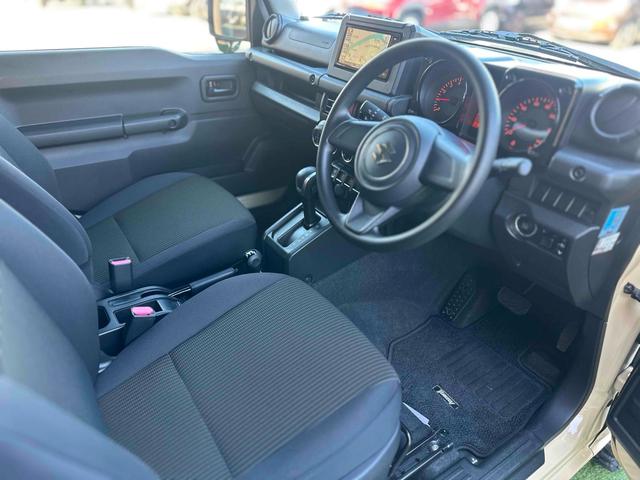 ジムニー XL 4WD TOCバンパー 2インチリフトアップ サンダーテール ショウワガレージキャリア BRAT製アルミホイール YOKOHAMA GEOLANDER ナビ TV スマートキー 電動格納ミラー(42枚目)