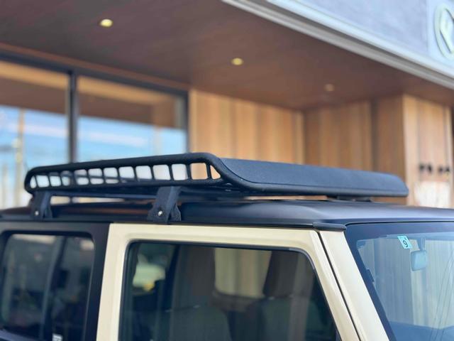 ジムニー XL 4WD TOCバンパー 2インチリフトアップ サンダーテール ショウワガレージキャリア BRAT製アルミホイール YOKOHAMA GEOLANDER ナビ TV スマートキー 電動格納ミラー(52枚目)