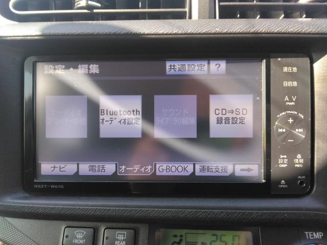 アクア Ｇ　ナビ　ＴＶ　アルミホイール　オートライト　スマートキー　電動格納ミラー　ＣＶＴ　衝突安全ボディ　ＡＢＳ　ＥＳＣ　ミュージックプレイヤー接続可　Ｂｌｕｅｔｏｏｔｈ　エアコン　パワーステアリング（37枚目）