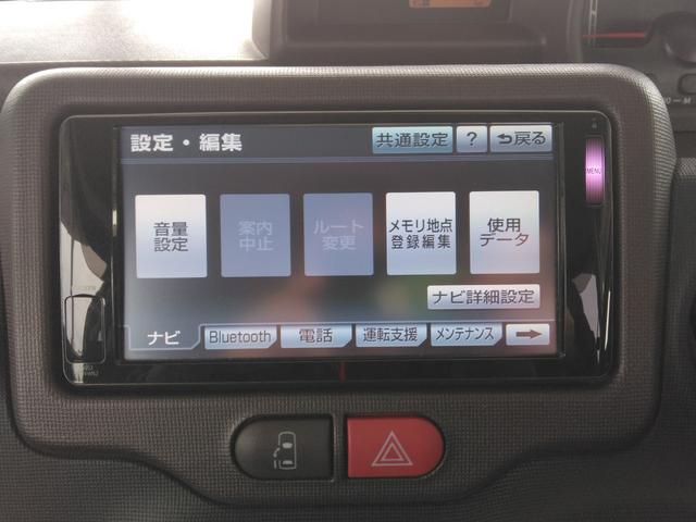スペイド F 4WD ETC バックカメラ ナビ TV 電動スライドドア オートライト スマートキー 電動格納ミラー ウォークスルー CVT Bluetooth 衝突安全ボディ ABS エアコン パワーステアリング(39枚目)
